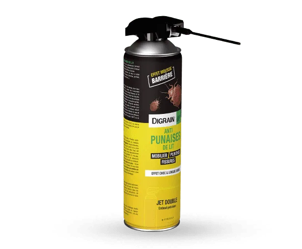 DIGRAIN-ANTI PUNAISES DE LIT : 500ml EMBOUT DOUBLE JET DIGRAIN ANTI PUNAISES DE LIT 500ml EMBOUT DOUBLE JET