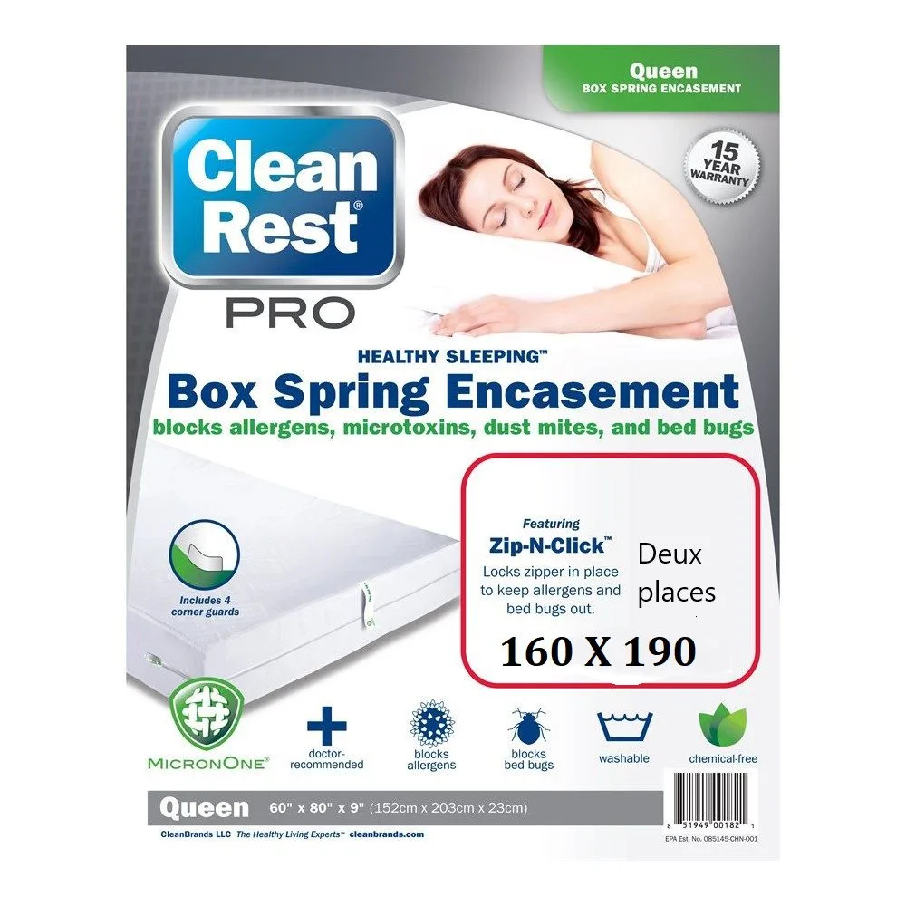 housse de sommier pro anti punaises de lit 160 190 housse de sommier pro anti punaises de lit 160 190