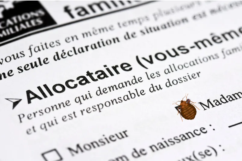 aide caf punaise de lit