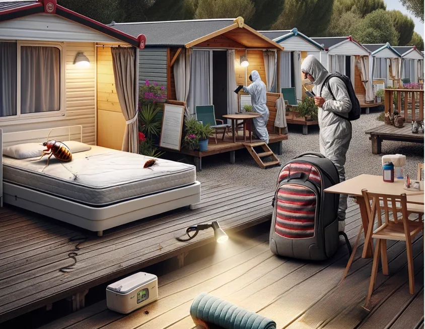 Punaise de lit camping