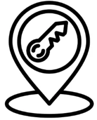 Capture decran 2024 12 17 110944 Icône d'une épingle de localisation avec un éclair pour symboliser une position ou intervention rapide.