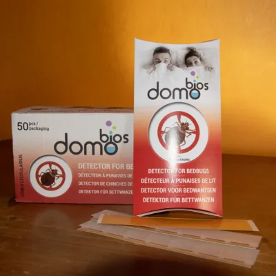 Domo Bios – Détecteur de punaises de lit efficace Détecteur de punaises de lit Domo Bios avec packaging