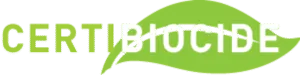 Logo de certification Certibiocide pour l'utilisation de produits biocides