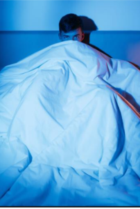 Personne qui a des troubles de sommeil dû aux punaises de lit.