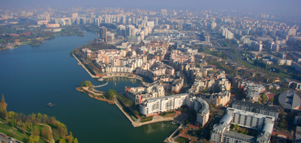 vue aerienne creteil