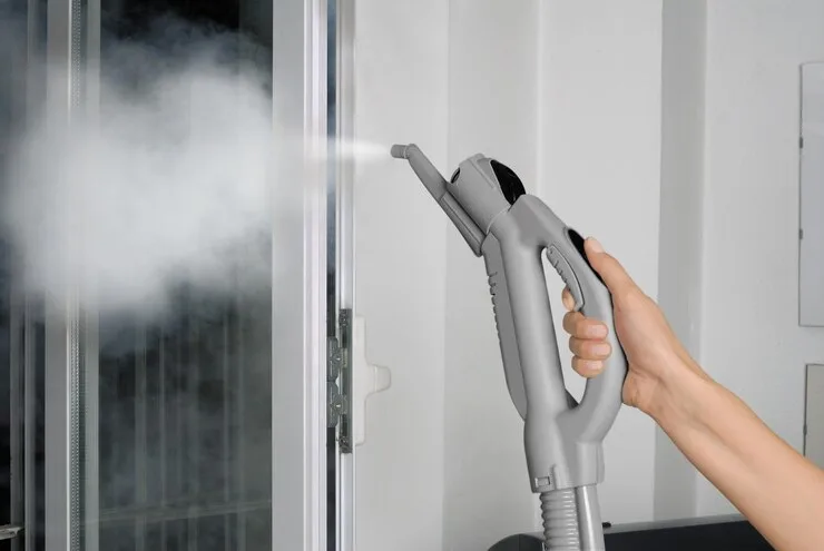 Technicien antiparasitaire équipé pour le traitement contre les punaises de lit